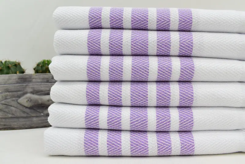 36x24 Cotton Herringbone Towel, Gift For The Home Decor, Wedding Gift, Custom Tea Towel, Gifts For Him, Small Bath Towels, Personalized Hand Towel - 3