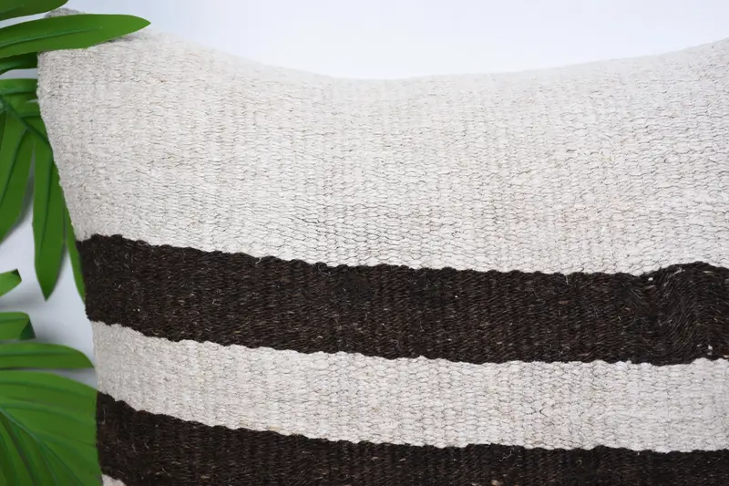 Antique Pillows, 16x16 White Cushion, Ethnic Cushion, Authentic Pillow Sham, Vintage Kilim Pillow, Pillow, Pillow for Sofa - 2