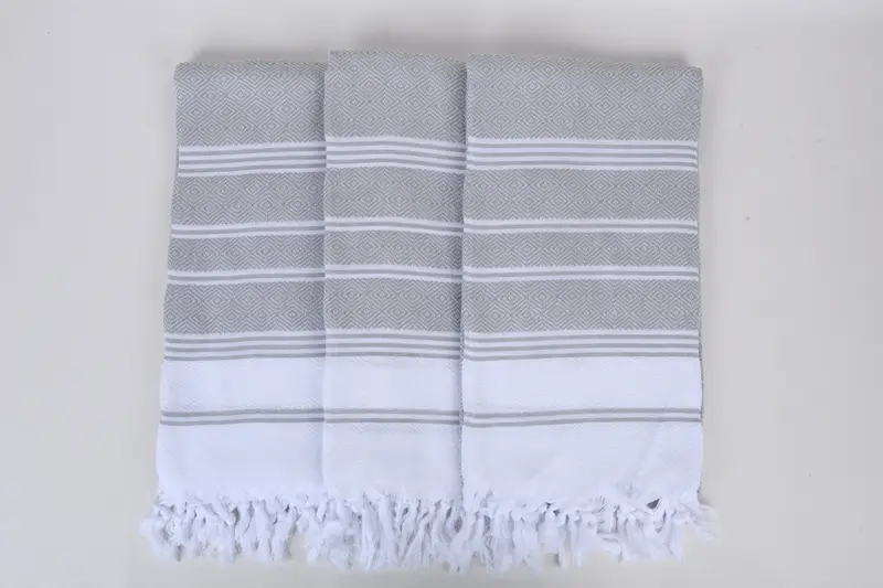 Sand-resistant towel, Pool Towels, Bachelorette Gifts, 70x40 Cotton Diamond Towel, Gift For Best Friend, Travel Towel, Custom Gift, Organic Towel - 7