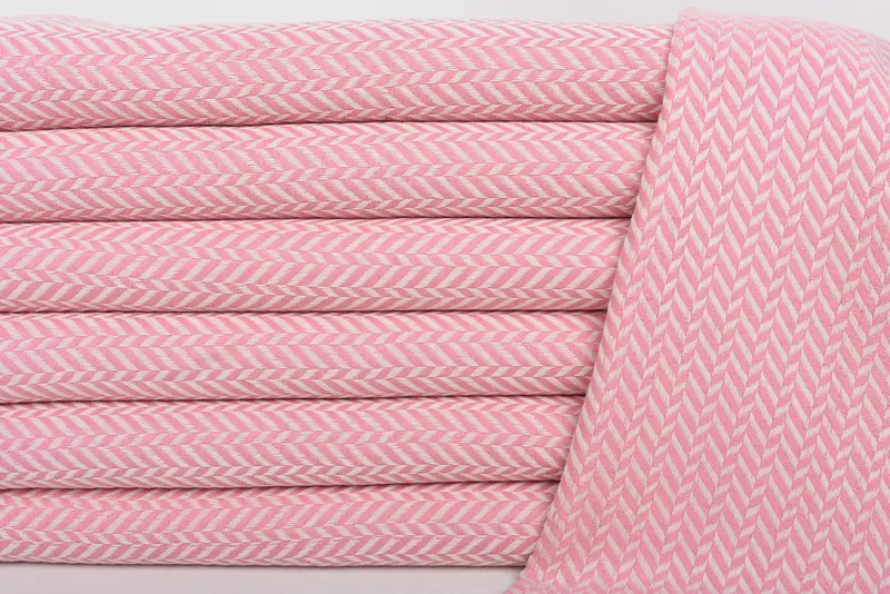Personalized Gift, 36x18 Cotton Chevron Towel, Monogrammed Hand Towel, Gift For Wedding Day, Personalized Dish Towel, Engagement Gift, Gifts For Him - 2