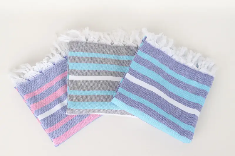 Beach Towel Bulk, Hammam towel, Luxury Beach Towel, 70x40 Cotton Striped Towel, Monogram Turkish Towel, Boyfriend Christmas Gift, Housewarming Gift - 3
