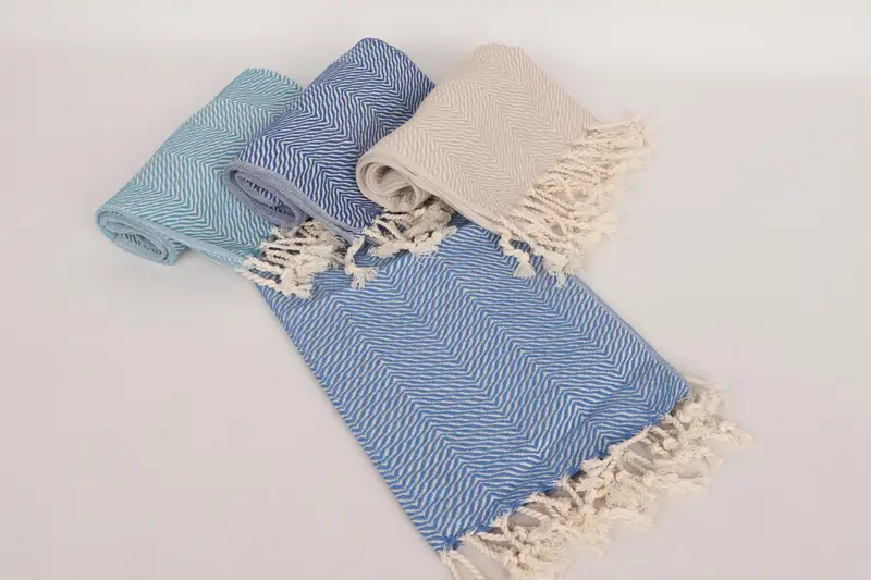 Custom Wedding Gifts, Bathroom Towels, Wedding Favors, Gift For Her, 40x20 Cotton Chevron Towel, Bachelorette Gifts, Personalized Kitchen Towel - 4