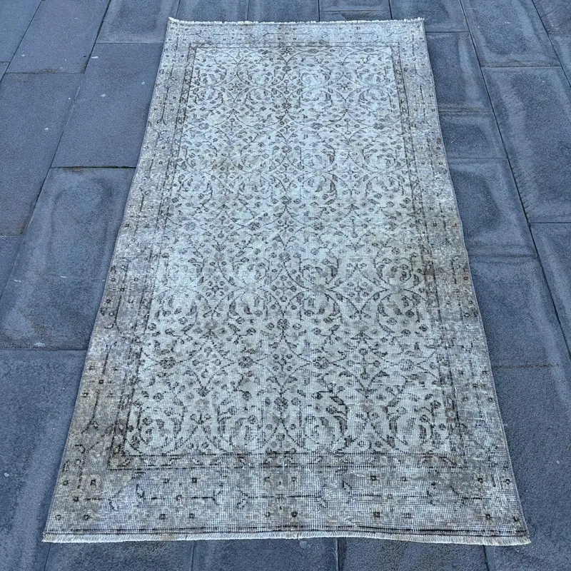 Elegante Alfombra Suroeste Beige, 3,3x6,5ft Decoración Chic