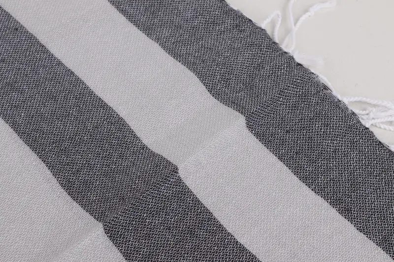 Turkish Hand Towel, Decorative Towel, 40x18 Cotton Striped Towel, Monogram Hand Towel, Handmade Gift, Custom Tea Towel, Personalized Kitchen Towel - 8