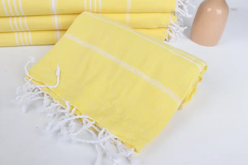 Merry Christmas Gifts, 70x40 Cotton Striped Towel, Large Turkish Towel, Luxury towel, Bachelorette Gifts, Luxury Turkish beach towel with fringe - 4