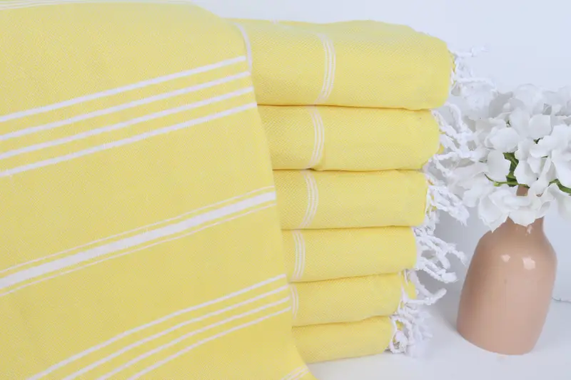 Merry Christmas Gifts, 70x40 Cotton Striped Towel, Large Turkish Towel, Luxury towel, Bachelorette Gifts, Luxury Turkish beach towel with fringe - 1