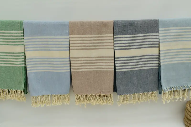 Personalized Towel, Bachelor Gifts, Bridal Shower Favors, Bathroom Towel, 68x40 Cotton Striped Towel, Custom Wedding Gift From Bridesmaid, Spa Towel - 8