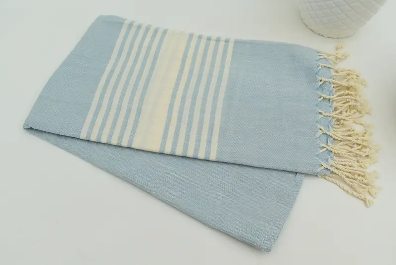 Personalized Towel, Bachelor Gifts, Bridal Shower Favors, Bathroom Towel, 68x40 Cotton Striped Towel, Custom Wedding Gift From Bridesmaid, Spa Towel - 3