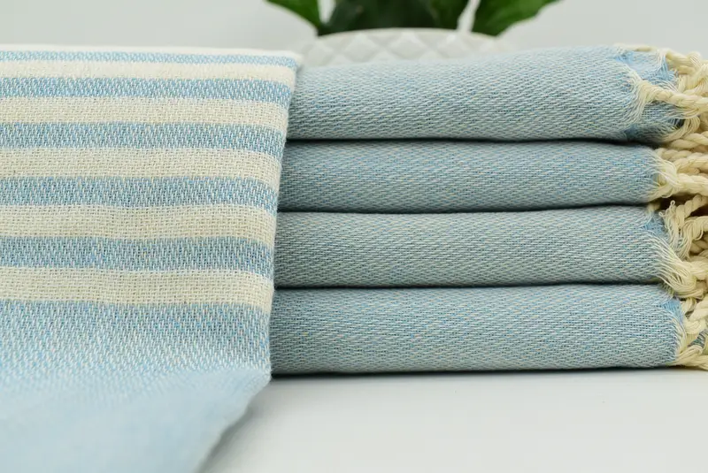 Personalized Towel, Bachelor Gifts, Bridal Shower Favors, Bathroom Towel, 68x40 Cotton Striped Towel, Custom Wedding Gift From Bridesmaid, Spa Towel - 1