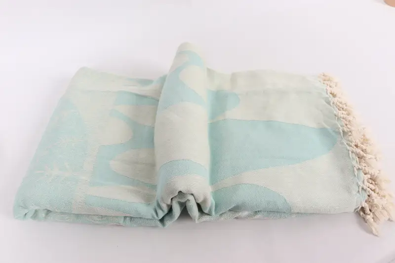 Throw Blanket Couch, Bedspread, 100x80 Cotton Turtle Design Towel, Bridal Shower Gift, Turkish Cotton Blanket, Customized Throw Blankets - 7