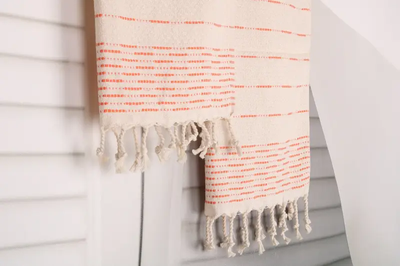 Custom Hand Towel, Gift For Best Friend, Gift For Him, 36x18 Cotton Striped Design Towel, Monogrammed Hand Towel, Personalized Gift, Travel Towel - 8