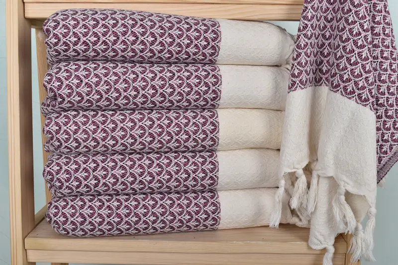 34x18 Cotton Floral Design Towel, Gift For Her, Monogrammed Hand Towel, Hand Size Towels, Personalized Dish Towel, Spa Towel, Custom Hand Towel - 2