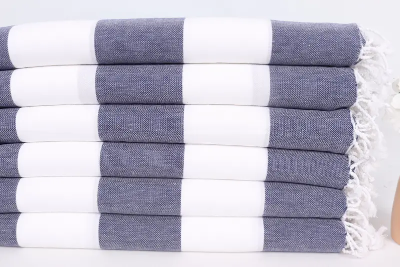 Konuk havlu, spa hediyesi, Türk havlu el havlu, 40x24 pamuklu çizgili havlu, kişiselleştirilmiş hediye, nedime hediyeleri, tatil havlu, monogram havlu - 3