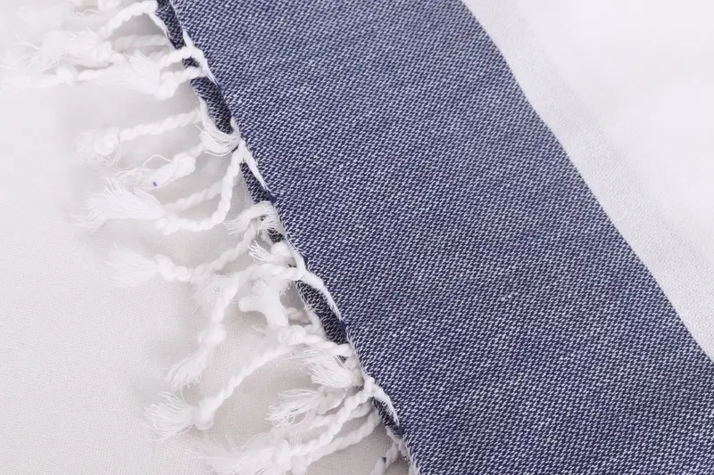 Konuk havlu, spa hediyesi, Türk havlu el havlu, 40x24 pamuklu çizgili havlu, kişiselleştirilmiş hediye, nedime hediyeleri, tatil havlu, monogram havlu - 7