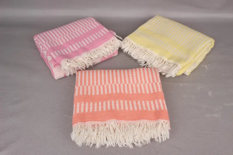 Home Decor Gifts, Cute Beach Towel, 70x38 Cotton Fish Design Towel, Anniversary Gift For Her, Turkish Towel Beach, Beach Towel Bulk, Bridesmaid Gift - 4