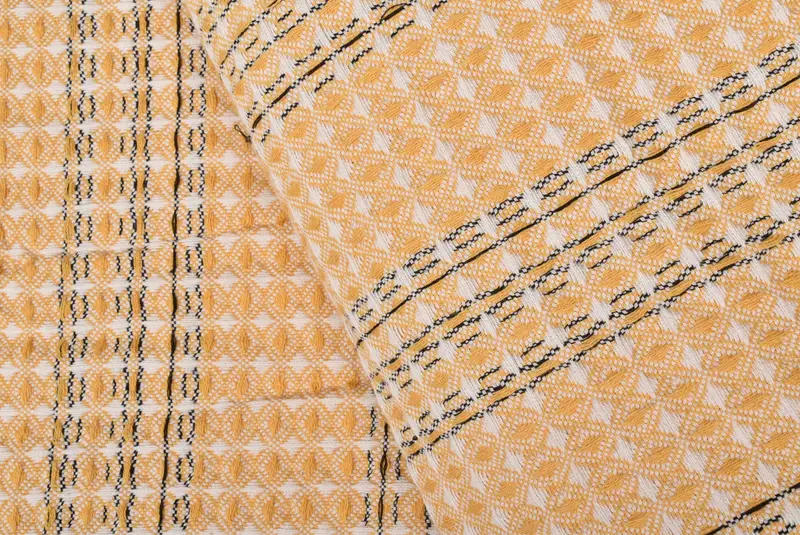96x70 Cotton Striped Towel, Custom Blanket, Personalized Blanket, Wedding For Favor, Wedding Hand Made Gift, Woven Throw Blanket, Best Wedding Gift - 6