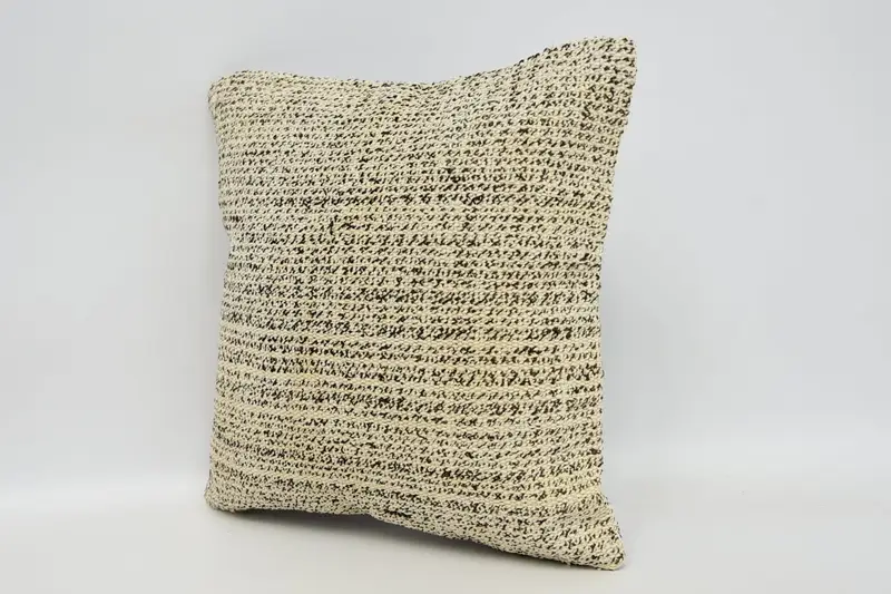 Aesthetic Cushion Case, Pillow Cover, Kilim Pillow, Vintage Pillow, Outdoor Bolster Pillow, 12x12 Beige Pillow Case, Antique Pillows - 4