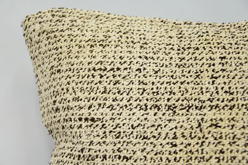 Aesthetic Cushion Case, Pillow Cover, Kilim Pillow, Vintage Pillow, Outdoor Bolster Pillow, 12x12 Beige Pillow Case, Antique Pillows - 2