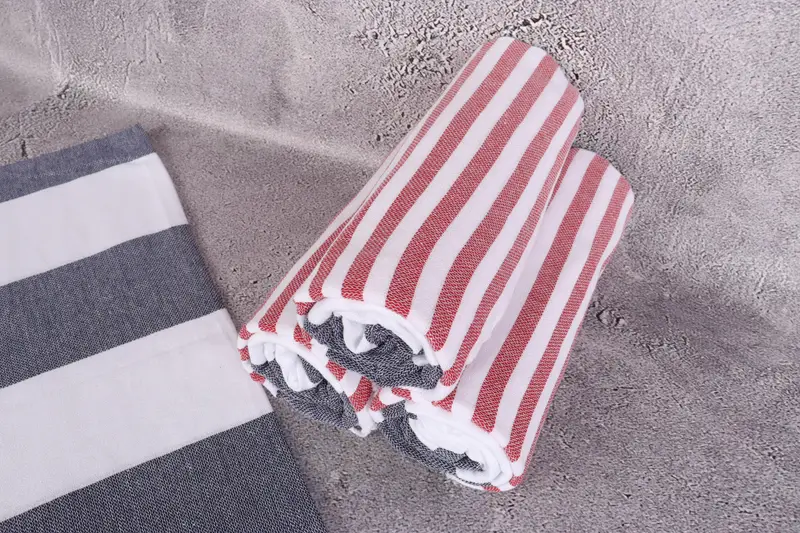 Cute Beach Towel, Bridesmaid Towel, Gifts For Him, Bachelor Gifts, 70x40 Cotton Striped Towel, Bride Gift, Peshtemal Towel, Gift For Her - 8