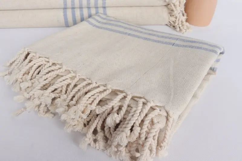 Bridesmaid Gift, Travel towel, 68x36 Cotton Striped Towel, Quick-dry towel, Monogrammed Turkish Towel, Vegas Bachelorette Party Favors, Gift For Mom - 9