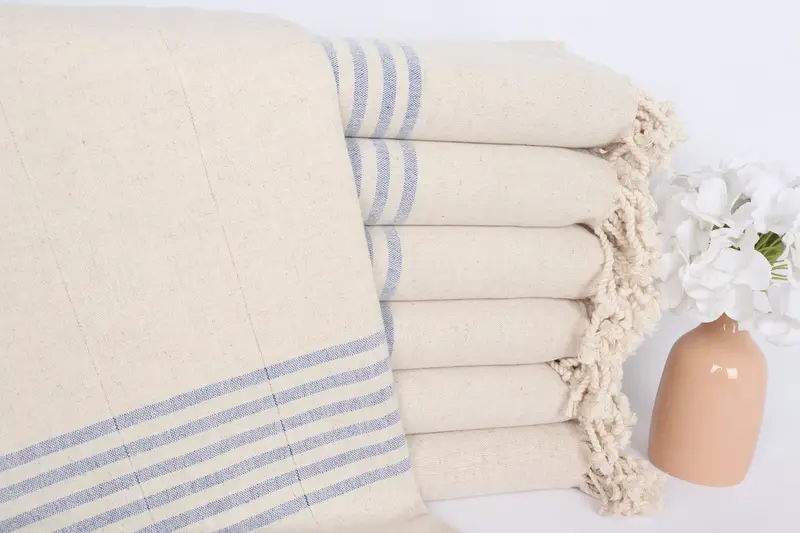 Bridesmaid Gift, Travel towel, 68x36 Cotton Striped Towel, Quick-dry towel, Monogrammed Turkish Towel, Vegas Bachelorette Party Favors, Gift For Mom - 1