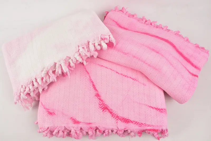92x68 Cotton Tie Dye Chevron Towel, Best Friend Wedding Gift, Boho Throw Blankets, Woven Blanket, Throw Blanket Couch, Christmas Gift Tags - 6