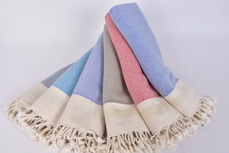 Turkish Towel USA, Personalized Bridesmaid Beach Towel, 68x40 Cotton Striped Towel, Wedding Shower Gift, Quick-dry towel, Custom Towel, Spa Towel - 4