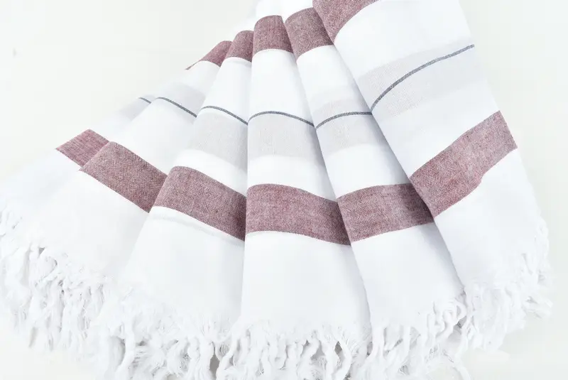 Luxury Turkish peshtemal beach towel, Gym Towel, Gift For Her, 68x36 Cotton Diamond Towel, Bridesmaid Gift Towel, Custom Gifts, Quick-dry peshtemal - 4