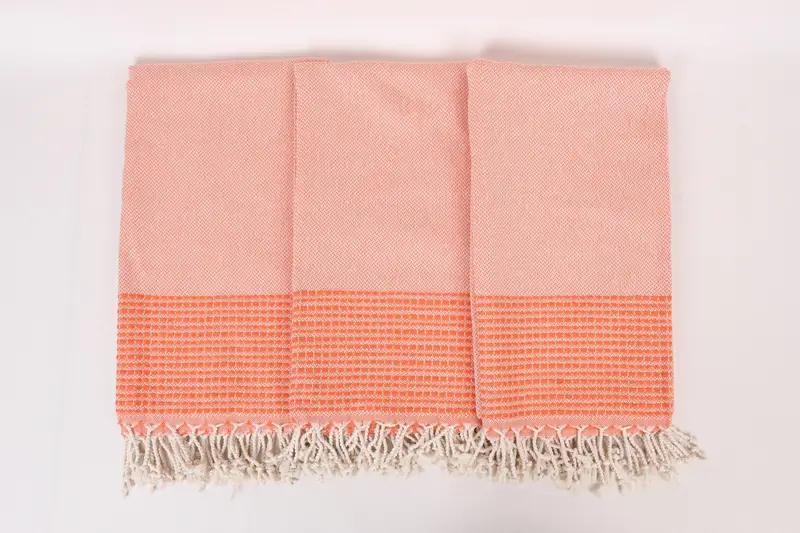Sand-free peshtemal towel for the beach, Sand-free towel, Turkish Towel USA, Xmas Gifts, Bachelorette Party Decorations, 70x36 Cotton Striped Towel - 7