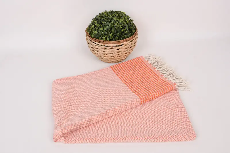 Sand-free peshtemal towel for the beach, Sand-free towel, Turkish Towel USA, Xmas Gifts, Bachelorette Party Decorations, 70x36 Cotton Striped Towel - 4
