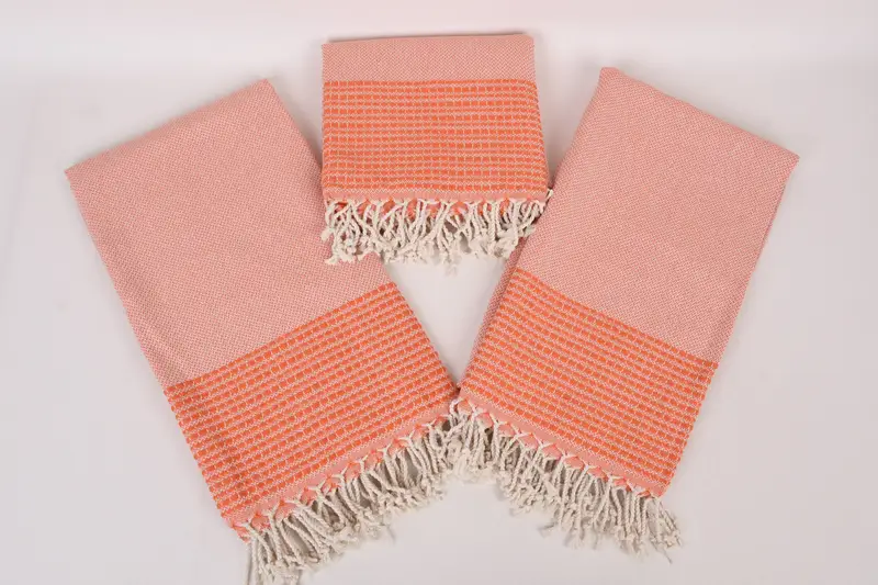 Sand-free peshtemal towel for the beach, Sand-free towel, Turkish Towel USA, Xmas Gifts, Bachelorette Party Decorations, 70x36 Cotton Striped Towel - 6