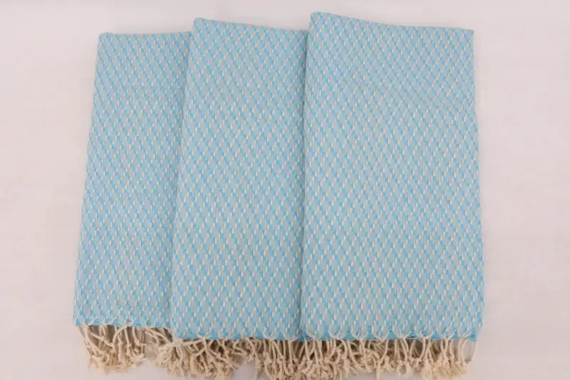 Organic Turkish towel, Bachelor Gifts, Guest Towel, Housewarming Gift, Peshtemal Towel USA, 68x40 Cotton Geometric Towel, Mother Of The Groom Gift - 3