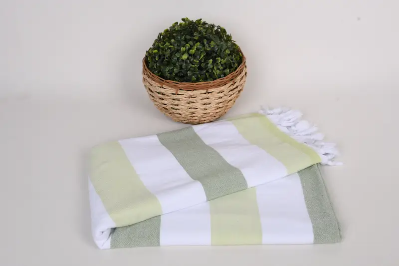 Antibacterial Turkish peshtemal towel, Peshtemal Towel, Wedding Favors, Xmas Gifts, Organic Beach Towel, Fouta towel, 70x40 Cotton Set of 8 Towel - 4
