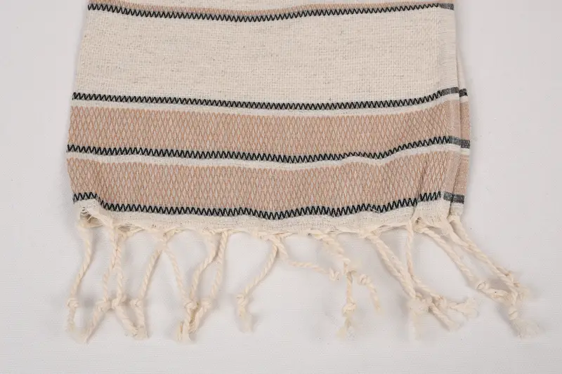 Hochzeitsgeschenk Küchentuch, türkisches Handtuch, Monogramm Küchentuch, 40x20 Leinenstreife Handtuch, Weihnachtshandtuch, Spa -Handtuch, Badezimmertücher - 3