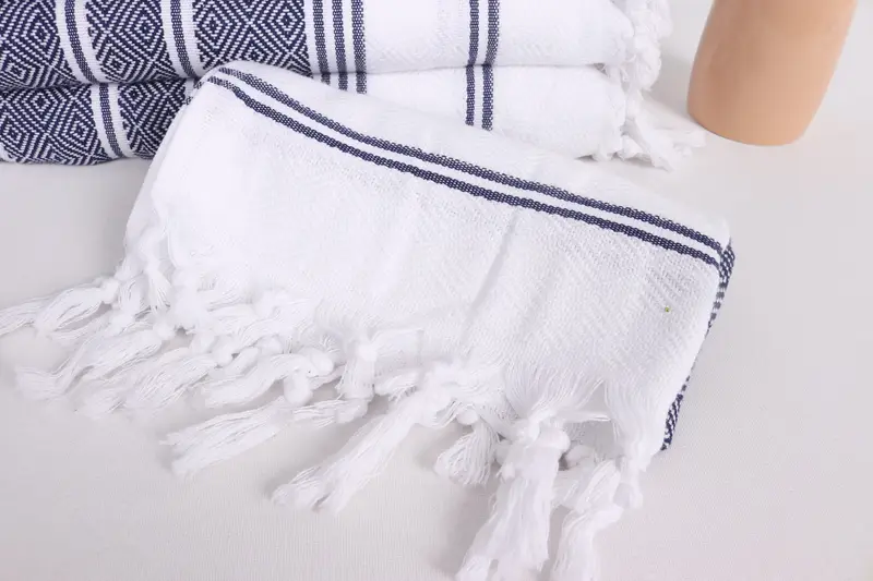 Monogrammed Hand Towel, Best Friend Gift, 40x18 Cotton Diamond Towel, Gift For Boyfriend, Personalized Dish Towel, Gift For Her, Kitchen Towel - 4
