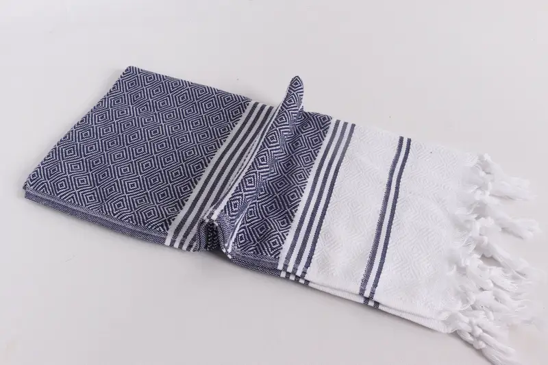 Monogrammed Hand Towel, Best Friend Gift, 40x18 Cotton Diamond Towel, Gift For Boyfriend, Personalized Dish Towel, Gift For Her, Kitchen Towel - 6