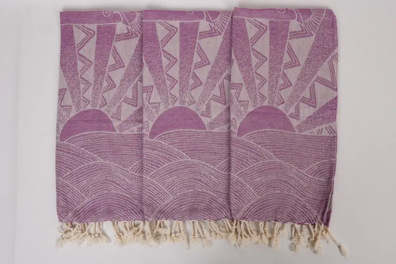 Bridesmaid Gifts, Personalized Gifts, Guest Towel, Monogrammed Hand Towel, Embroidery Towels, Decorative Towel, 36x18 Cotton Striped Design Towel - 7