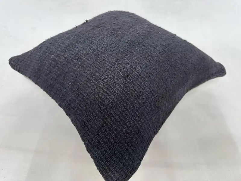 16x16 Gray Pillow Cover, Kilim Cushion Sham, Pillow for Sofa, Pillow Sham, Cozy Throw Pillow Sham, Chair Cushion Case, Aztec Pillow, Kilim Pillow - 6