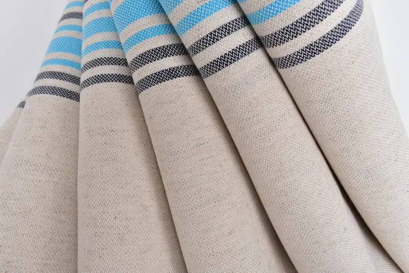 Gift Boxes Towel, Bachelorette Party Favors, Bachelorette Party Gift, 70x40 Linen Striped Towel, Bachelorette Party Gifts, Holiday Towel, Yoga Towel - 5