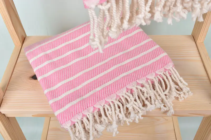 Kids Beach Towel, Turkish Bath Towel USA, Bachelorette Party Gifts, Large Turkish Towel, Cotton towel, 70x40 Bamboo Herringbone Towel, Custom Gifts - 5