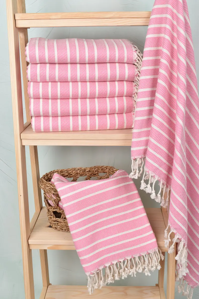 Kids Beach Towel, Turkish Bath Towel USA, Bachelorette Party Gifts, Large Turkish Towel, Cotton towel, 70x40 Bamboo Herringbone Towel, Custom Gifts - 3