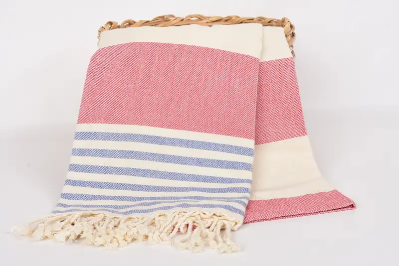 Handmade Gift, Lightweight towel, Lightweight quick-dry peshtemal towel for travel, Gift Towel, Absorbent towel, 70x40 Cotton Set of 10 Towel - 5