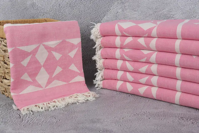 Turkish towel, 68x36 Cotton Compass Rose Design Towel, Turkish Towel Beach, Bachelor Towel, Personalised Gift, Spa Gift Towel, Absorbent towel - 4