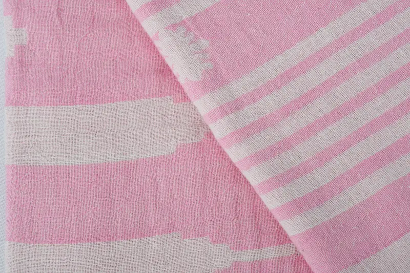 Embroidered Towel, Bridesmaid Proposal Gift, Bulk Order Towel, Beach Towel Bulk, 70x36 Cotton Striped Towel, Organic Beach Towel, Soft towel - 7