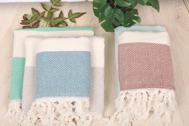 Personalized Turkish Cotton Beach Towel, 40x71 Inches, Bachelorette Party Gift