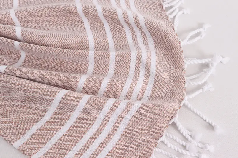 Bridesmaid Towel, Personalized Dish Towel, Monogrammed Hand Towel, Wedding Gift, 38x18 Cotton Striped Towel, Bridal Shower Favors, Bathroom Towel - 8