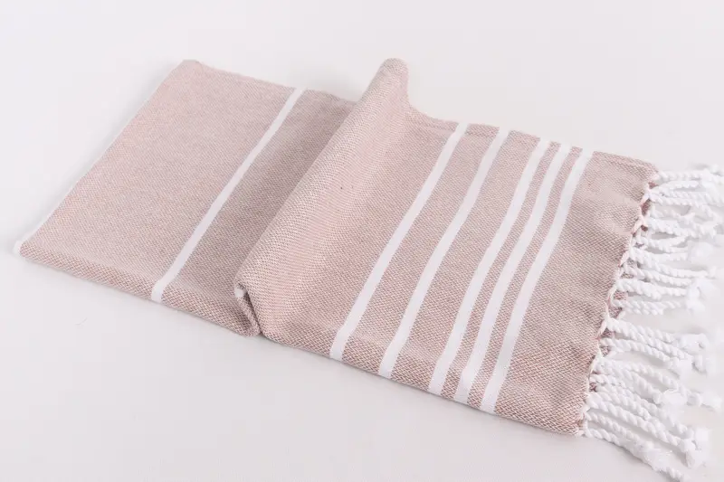 Bridesmaid Towel, Personalized Dish Towel, Monogrammed Hand Towel, Wedding Gift, 38x18 Cotton Striped Towel, Bridal Shower Favors, Bathroom Towel - 6