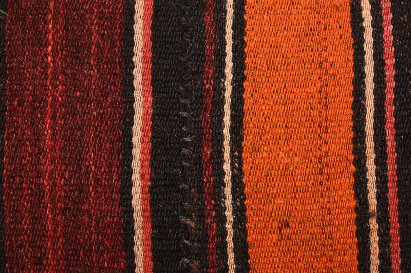 16x24 Orange Cushion, Interior Designer Pillow, Antique Pillows, Kilim Rug Pillow, Indoor Pillow Case, Handmade Kilim Cushion, Pillow - 3