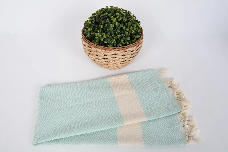 Türkischer Geschirrtuch, Geschenke für ihn, Monogramm Küchentuch, monogrammiertes Handtuch, 36x20 Baumwolldiamanttuch, Valentinstag Geschenk für ihn, Fitnesshandel Handtuch - 4