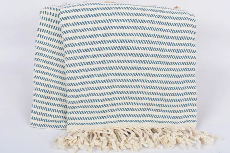 Handmade Gift, Yoga Towel, Luxury towel, Traditional Turkish peshtemal for hammam, Bridesmaid Gifts, 70x40 Cotton Polka Dot Towel, Wedding Gift - 5
